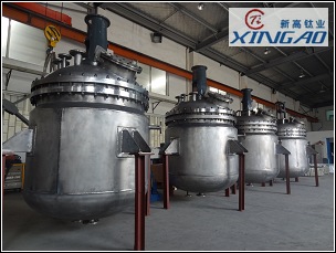 熱烈慶祝4臺純鈦反應(yīng)釜，驗(yàn)收結(jié)束！